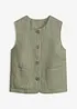 Vest med rund hals, bonprix