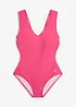 Medium shape badedrakt med V-hals, bonprix