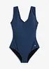 Medium shape badedrakt med V-hals, bonprix