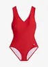 Medium shape badedrakt med V-hals, bonprix