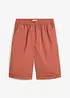 Bermudashorts i papertouch-materiale med bomull, bonprix
