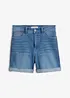 Jeansshorts Mid Waist, bonprix