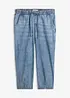 Barrel jeans Mid Waist, cropped, bonprix