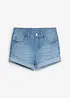 Denimshorts Mid Waist, bonprix