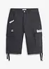 Lang bermudashorts med cargolommer, Regular fit, bonprix