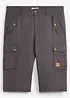 Cargo-bermudashorts i 100% bomull, Regular fit, bonprix