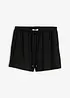 Pull on-shorts i strukturert krepp, bonprix