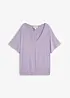 Oversized topp i myk viskosemiks, bonprix