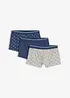 Boxershorts i ettersittende modell (3-pack), bonprix
