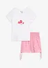 Kort pyjamas i 100% bomull, bonprix