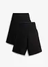 Mama shorts i lett jersey (2-pack), bonprix