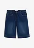 Jeans-bermudashorts Mid Waist av økologisk bomull, bonprix