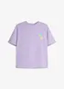 Oversized topp i 100% økologisk bomull, bonprix