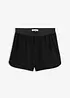 Sweatshorts med avrundet nederkant, bonprix