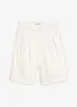 Vid shorts i lin-/viskosemiks, bonprix