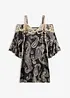 Utsvingt off shoulder-kjole, bonprix