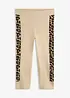 Caprileggings med leopardmønster, bonprix