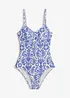 Badedrakt med cut-out, bonprix
