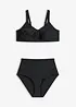 Dekkende bikini, hurtigtørkende, bonprix
