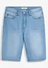 Bermudajeans med stretch (2-pack) med forsterket skritt, Regular Fit, bonprix