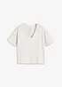 Oversized topp av ren økologisk bomull, bonprix