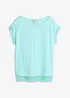 Boxy topp i bomull, bonprix