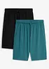 Bermudashorts i lett trikotmateriale (2-pack), bonprix