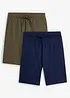 Bermudashorts i lett trikotmateriale (2-pack), bonprix