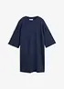 Oversized jerseykjole i formfast, økologisk bomull, bonprix