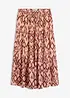 Volangskjørt i chiffon, bonprix