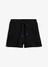 Strikket shorts i bomullsmiks med hullmønster, bonprix