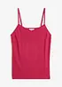 Singlet i lett lyocellmiks med spagettistropper, bonprix