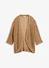 Cardigan med hullmønster og paljetter, bonprix