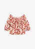 Bluse i lett viskosemiks, bonprix