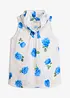 Bluse i sateng med mykt fall, bonprix