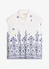 Bluse i viskosemiks med pent fall, bonprix