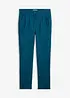 Chinos med stretch i bomullsmiks, bonprix