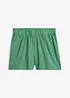 Pull on-shorts i 100% økologisk bomull, bonprix