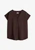 Bluse i viskoseblanding med pent fall, bonprix