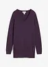 Lang basic-genser med V-hals, bonprix
