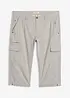 Regular Fit-cargo-bermudashorts i 100% bomull, lang, bonprix