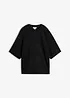Oversized topp i 100% økologisk bomull, bonprix