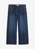 Wide Leg-Jeans, cropped, bonprix