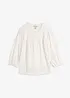 Jerseybluse i 100% økologisk bomull, bonprix