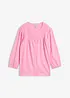 Jerseybluse i 100% økologisk bomull, bonprix