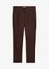 Chinos med stretch i bomullsmiks, bonprix