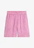 Pull on-shorts i myk musselin, bonprix