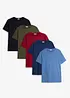 T-skjorte (5-pack), bonprix