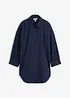 Oversized skjorte i bomull med 3/4-lange ermer, bonprix