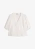 Bluse i viskosemiks, bonprix